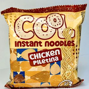 COOL Fried Instant <b>Noodles</b> Wheat Flour Chicken Flavour <b>Box</b> Single Block 60g DEM Kulpin 3 Minutes 12 Months Shelf Life 18% Fat - Product Image 4