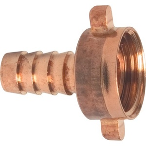 Garden Water Connectors-2/3" Brass <b>Hose</b> Fitting 13 mm <b>Hose</b> Size 3/4" Internal Thread MEGA Pack of 10 - Product Image 1