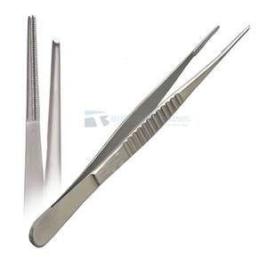 คีมหลอดเลือดสแตนเลสสตีลเครื่องมือผ่าตัด CE แบบกำหนดเองสีทึบ - Product Image 1