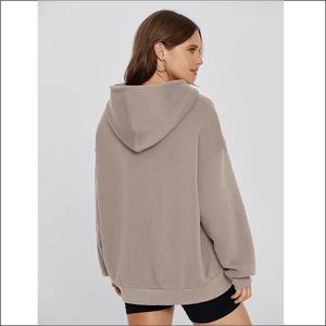 Sudadera con capucha holgada de tendencia para mujer, personalización de alta calidad, logotipo frontal, técnicas de tinte de corbata para invierno, novedad de 2025 - Product Image 5