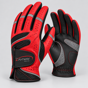 Gants de golf à prix avantageux, en cuir synthétique souple, respirants, flexibles, antidérapants, confortables, pour hommes et femmes - Product Image 1