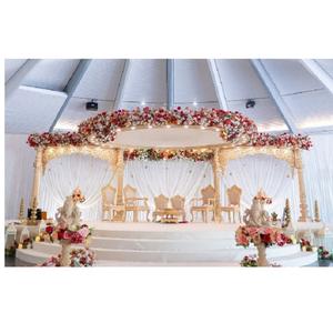Open Style Heer Mandap en bois pour les mariages de Londres Meilleur prix Mariage hindou Mandap Décoration Personnalisable Mandap Set DST Exportations - Product Image 1