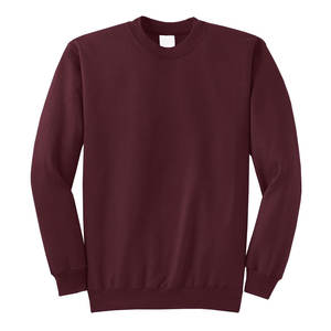 Hombres Core Fleece Classic Crewneck Algodón/Poly Fleece Sudadera Cuello redondo 50/50 Sudadera Maroon 2XL - Product Image 3