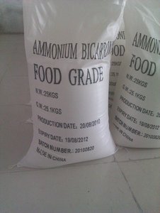 Bicarbonate d'ammonium en poudre blanche de qualité chimique, sel carbonaté, pureté 99,2 %, CAS 144-55-8, pour usage industriel - Product Image 2