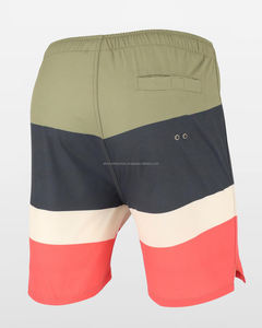 <b>Men's</b> High Quality Summer Beach Surf <b>Shorts</b> Custom Logo Design High Waist Knee-Length Casual Style <b>Zipper</b> Pattern <b>Pocket</b> for Run - Product Image 4
