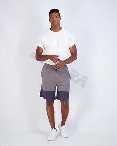 Nouveaux shorts pour hommes Fitness décontracté cordon de serrage pantalons courts Shorts de haute qualité Shorts de sport à deux poches pour hommes - Product Image 5