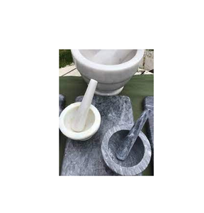 ชุดครกหินแกรนิตหินอ่อนธรรมชาติ,อุปกรณ์เครื่องครัวสำหรับบดสมุนไพรและเครื่องเทศและงานฝีมือจากธรรมชาติ - Product Image 1