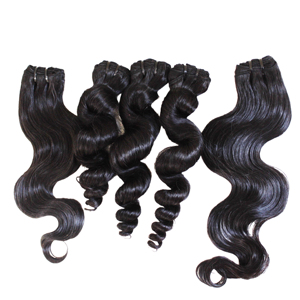 Extensions de cheveux humains vierges bruts, lisses et soyeux, style Afro Wave, 100g, Super Double Drawn, Deep Loose Wave, vietnamiennes, avec un taux de cheveux les plus longs ≥60% - Product Image 6