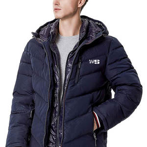 Veste matelassée pour hommes la plus vendue avec service OEM la plus vendue Veste matelassée à col montant et à bulles directe d'usine - Product Image 4