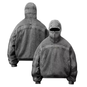 Sweat-shirts à capuche et pulls Ninja pour hommes, sweat-shirts à capuche de haute qualité en coton 480 g/m², pull d'hiver personnalisable - Product Image 1