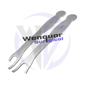 Retractor glenoidal manual Bacastow de acero inoxidable para artroscopia de hombro, herramienta quirúrgica con certificación CE Clase I, modelo WSS-466 - Product Image 1