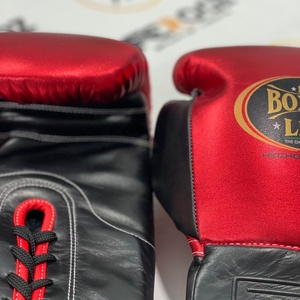 Gants de boxe professionnels Muay Thai MMA, toutes les couleurs disponibles, sans boîte, sans rouge ni noir, à lacets, ajustables. - Product Image 3
