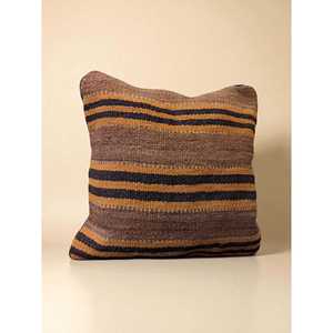 Housse de coussin vintage en kilim turc 40 x 40 cm pour sièges et oreillers - Product Image 3