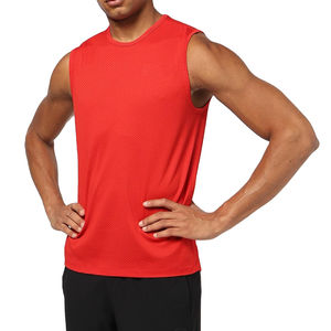 La mejor calidad Pakistán OEM Fabricante de camisetas sin mangas para hombres y mujeres Diseñado para entrenamiento físico Gimnasio Cómodo - Product Image 1