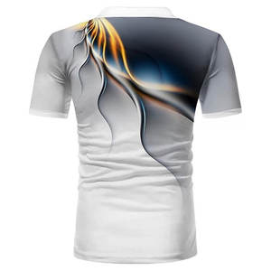 Venta caliente cómodo y transpirable hombres sublimación camiseta fábrica precio al por mayor hombres sublimación camiseta - Product Image 2