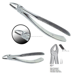 Forceps d'extraction dentaire World Precision Surgical WPS-7 pour les prémolaires supérieurs, en acier inoxydable, avec poignée ergonomique - Product Image 2