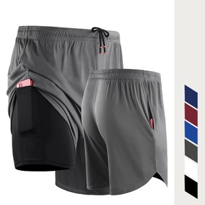 <b>Men</b> Training <b>Shorts</b> Gym Fitness Running Sports Workout Quick Dry Lightweight Breathable Elastic Waistband Mesh <b>Shorts</b> - Product Image 2