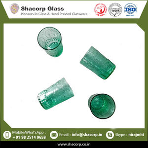 Verre à boire Offre Spéciale Verre à bougie à bulles coloré élégant de l'exportateur indien - Product Image 2