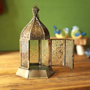 Lanternes marocaines en métal de qualité supérieure découpées au laser pour la décoration de Noël de fête de jardin de chambre à la maison - Product Image 3
