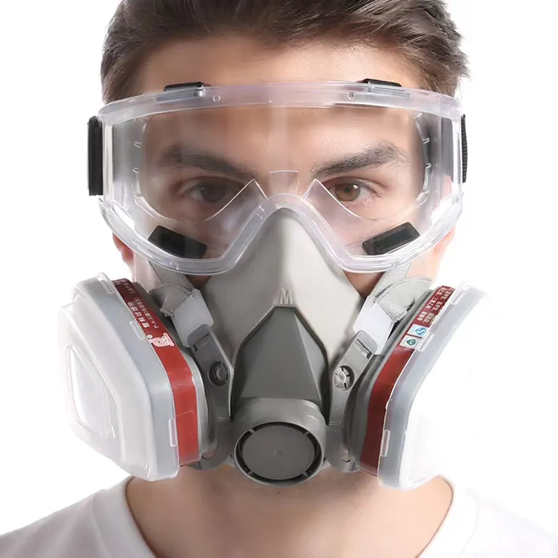 Vente en gros d'extérieur facile à nettoyer nouvelle peinture en aérosol protection spéciale anti-poussière masques 8pcs ensemble