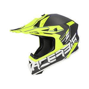 Casco Acerbis Offroad Steel Carbon 22-06 Nuovo Certificato DOT Stile Retrò con Guscio in PC e Visiera Retrò - Product Image 1