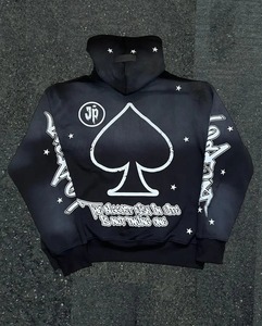 Fashion Sportswear Plus Pants Sweatshirts Fleece Hooded and Sweatpants Two Piece Men Set Tracksuit Streetwear Y2k Clothes - Product Image 3