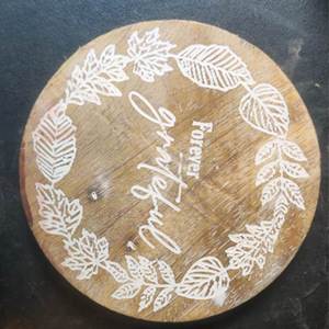 SMILY Hot Selling <b>Wooden</b> Marble Resin Customized Coaster Set With Natural & Customized Color Made in India - Product Image 5