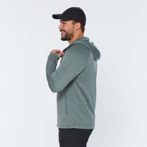 Sudadera con capucha y cremallera personalizada para hombre del fabricante 2025 para uso diario Sudaderas con capucha elegantes y cómodas para hombre con servicio OEM - Product Image 3