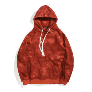 <b>Polyester</b>/Cotton <b>Tie</b>-Dye Winter Streetwear Women's Hooded Hoodie Wholesale Manufacturer Custom Logo Soft Breathable Bulk Orders - Product Image 4