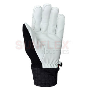 Gants de ski unisexes respirants de haute qualité en cuir pour l'hiver Design personnalisé Prix de gros - Product Image 2