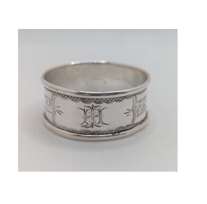 Rond de serviette Fabricant et exportateur de haute qualité pour la décoration de table Rond de serviette en métal poli brillant argenté - Product Image 1