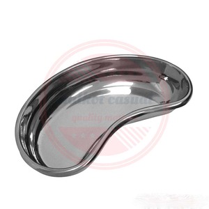 Plateau en acier inoxydable incurvé par rein d'instrument médical professionnel plateaux d'instrument chirurgical d'acier inoxydable - Product Image 5