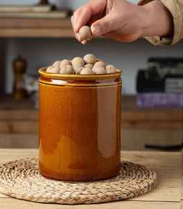 Stoneware <b>Ceramic</b> Utensil Holder | Kitchen Cooking <b>Spoon</b> Storage | Home & Hotel Countertop Organizer - Product Image 2