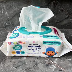 Lingettes pour bébé lavables Nettoyage biologique de la bouche Lingettes pour bébé 100 pièces Lingettes humides pour bébé - Product Image 3