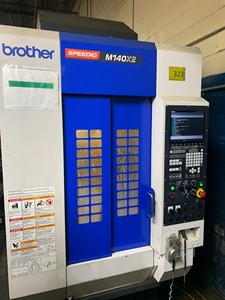 Brother SPEEDIO M140X2 Centro de mecanizado vertical CNC para fabricación de precisión de alta velocidad de piezas pequeñas Aeroespacial Automotriz - Product Image 6