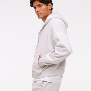 Sudaderas con capucha de lujo de lana de poliéster y algodón de alta calidad, sudaderas con capucha y logotipo personalizado para hombre - Product Image 5