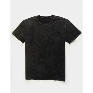 T-shirt en coton premium uni pour homme, tissu doux, vêtement basique, fabricant OEM ODM - Product Image 1