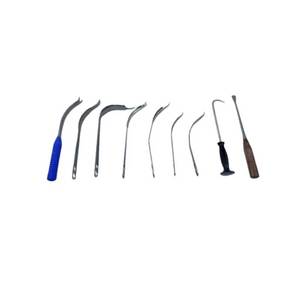 Ensemble de rétracteurs chirurgicaux pour articulation de la hanche, kit d'instruments orthopédiques 9 pièces pour chien, qualité médicale professionnelle, réutilisable - Product Image 3
