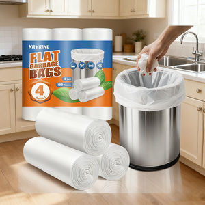 Sacchetti per la <span class=keywords><strong>Spazzatura</strong></span> in HDPE Resistenti, Piccoli e Piatti, per Camera da Letto e <span class=keywords><strong>Cucina</strong></span> - Capacità 4 Galloni, Mini Sacchetti per Bidone della <span class=keywords><strong>Spazzatura</strong></span> Senza Profumo - Product Image 1