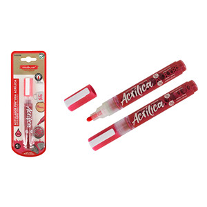 1-2.0mm pennarello acrilico rosa - Product Image 1