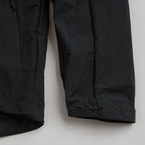 Veste coupe-vent à capuche extérieure imperméable avec fermeture éclair et couleurs contrastées pour hommes veste coupe-vent de course à la mode pour hommes - Product Image 6