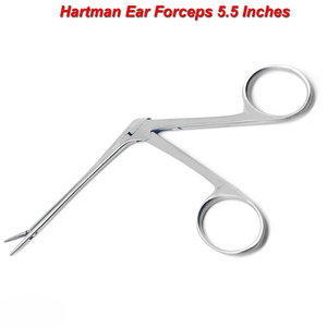 Instrumentos de Otorrinolaringología Hartman, Pinzas Micro Alligator Dentadas, Tubo de Succión de Acero Inoxidable, Gran Venta - Product Image 4