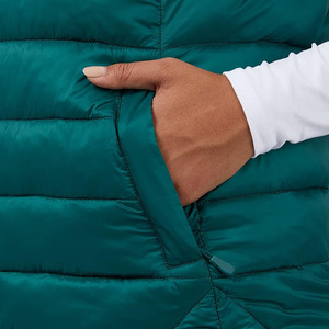 Bubble Puffer chaleco deportes invierno al aire libre sin mangas calidad única transpirable Puffer chaleco para mujer - Product Image 5