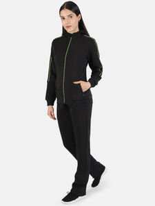 Offre Spéciale Logo personnalisé femme vêtements d'entraînement hiver survêtement à capuche survêtements 2 pièces pantalons ensembles pour femmes Jogging 2 pièces costumes - Product Image 3