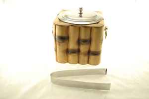 Seau à glace en acier inoxydable de haute qualité avec incrustation d'os, seau à glace personnalisé, sûr pour les aliments, pince à glace en métal, outils de bar, ensemble de bar et de cave à vin - Product Image 3