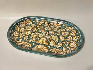 Bandeja organizadora de madera impresa al por mayor bandeja artística para cosméticos joyería bandeja decorativa hecha a mano para el desayuno - Product Image 3