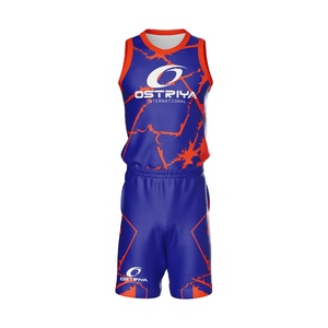 Nouveaux ensembles d'uniformes de basketball pour hommes de haute qualité avec logo personnalisé, design respirant pour les sports d'été, uniformes de basketball par sublimation - Product Image 1