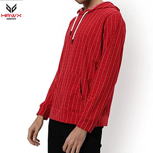 Pull à capuche sur mesure pour hommes, confortable, respirant, nouveau style avec fermeture à glissière imprimée sur polaire douce pour l'hiver! - Product Image 2