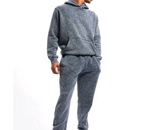 Survêtement délavé à l'acide en matériau durable pour hommes, survêtement délavé à l'acide entièrement personnalisé et anti-rides de haute qualité, à prix de gros - Product Image 2