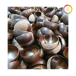 Tazón de Cáscara de Coco, Vajilla Duradera Hecha a Mano con Acabado Liso, Opción Rentable para Venta al por Mayor y Distribución - Product Image 5
